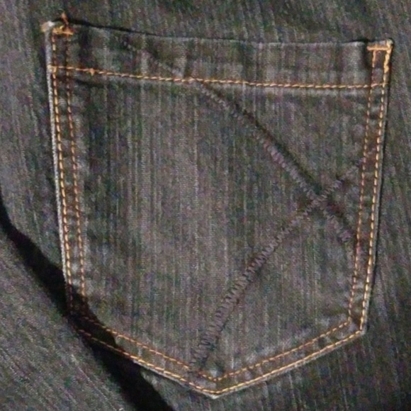 Lane Bryant Size 20 Flare Blue Jeans Tummy Tech - Picture 5 of 5